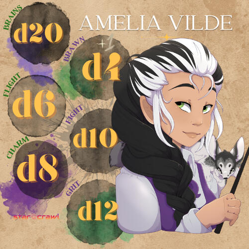 Amelia Character Sheet