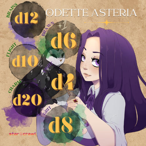 Odette Character Sheet